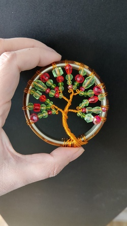 Kreativkurs: Lebensb&auml;ume aus Draht & Perlen