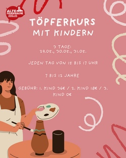T&ouml;pferkurs f&uuml;r Kids