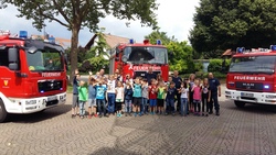 Besuch bei der Feuerwehr
