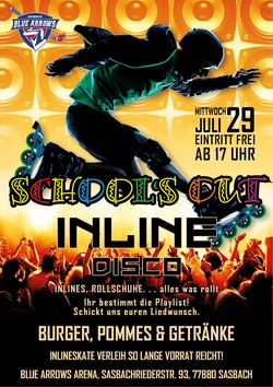 school&lsquo;s out Inline Disco