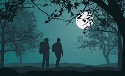 gruselige Nachtwanderung zur Schlossgastst&auml;tte Leonsberg