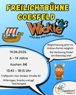 Freilichtb&uuml;hne Coesfeld "Wickie und die starken M&auml;nner"