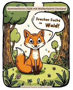 Frecher Fuchs im Wald