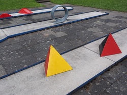 Minigolfen mit dem Musikverein