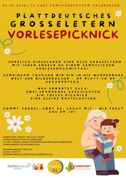 Plattdeutsches Gro&szlig;eltern- Vorlesepicknick