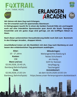 Foxtrail in Erlangen *Barzahlung vor Ort*
