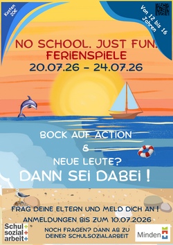 No School. Just Fun - Ferienangebot der Schulsozialarbeit