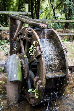 Wir bauen ein Wasserrad