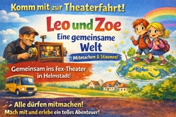 Leo & Zoe auf Abenteuerreise &ndash; Theaterfahrt mit Spa&szlig;! 