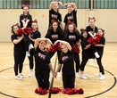 Cheerleading mit den Wild Fire Cheer