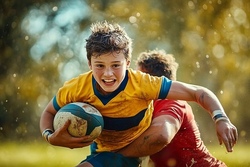 Fitness auf dem Sportplatz