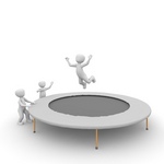 Trampolin und vieles mehr