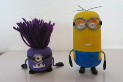 Werken mit Gips: Minions, Monster und andere Wesen 1