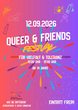 Vorank&uuml;ndigung: Queer & Friends - Festival f&uuml;r Vielfalt und Toleranz 
