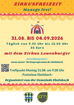 Zirkusfreizeit mit Familie Lauenburger