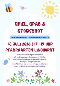 Spiel, Spa&szlig; und Stockbrot