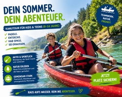 Kanufahren auf der Enz