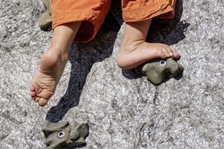 Bouldern und Seilklettern am Turm