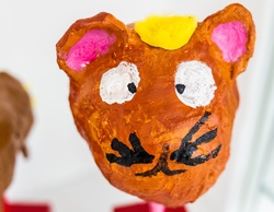 Gipsfiguren - Fantasiefiguren aus Gipsbinden