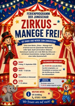 Motto Zirkus: Manege Frei! 