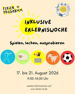 Inklusive Erlebniswoche - Spielen, lachen, ausprobieren