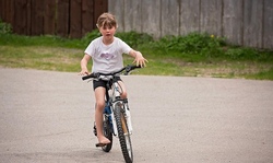 Fahrradturnier - Ferienspiel in Form eines Fahrradparcours