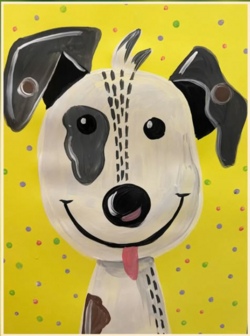 Malkurs S&uuml;&szlig;er Hund