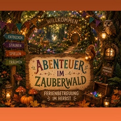 Herbstferienbetreuung Woche 2, Abenteuer im Zauberwald! NACHMITTAGSBETREUUNG