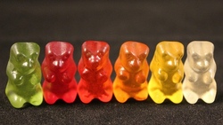 Gummib&auml;rchen und Schokofr&uuml;chte
