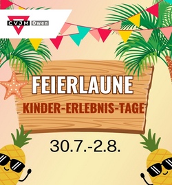 Kinder-Erlebnis-Tage Samstag