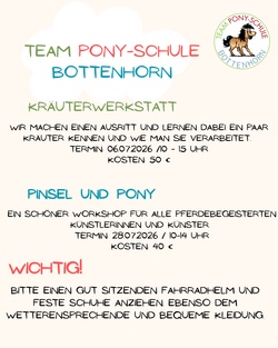 Team Pony-Schule Bottenhorn Kr&auml;uterwerkstatt