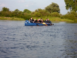 Paddeltour auf der Aller