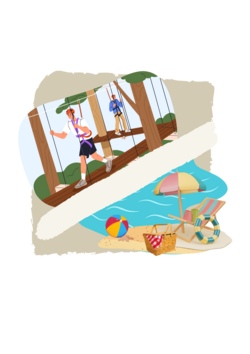 SeaTree - Klettern und Schwimmspa&szlig; am Steinhuder Meer