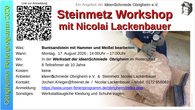 Steinmetzworkshop mit Nicolai Lackenbauer