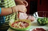 Pizza backen