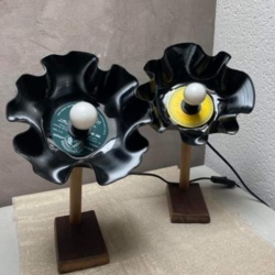 Designerworkshop - Deine Lampe aus Vinyl & Holz