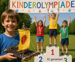 Mini-Olympiade & Mini-Flo&szlig;bau