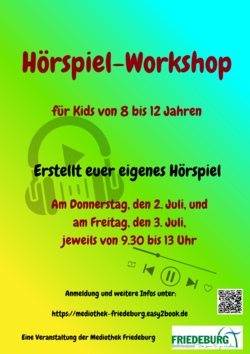 H&Ouml;RSPIEL-WORKSHOP f&uuml;r Kids von acht bis zw&ouml;lf Jahren