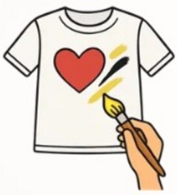 T-Shirts bemalen
