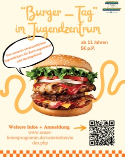 Burger-Tag im Jugendzentrum 