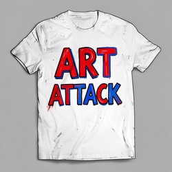 T-Shirts bemalen Runde eins