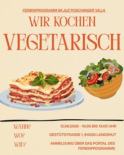 Wir kochen vegetarisch