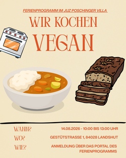 Wir kochen vegan