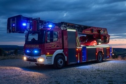 Action in der Feuerwehr