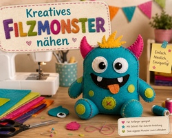 Kreativ: Filzmonster n&auml;hen
