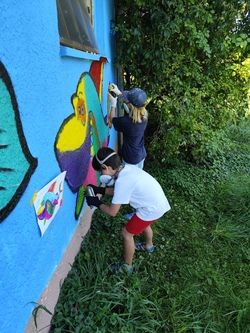 Graffiti-Workshop Kinder Nachmittag  Entfalte deine Kreativit&auml;t mit Farbe und Spraydosen