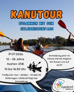 Kanutour mit dem Erlebniskompass