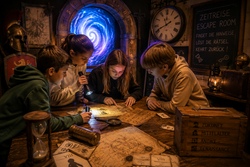 Zeitreise Escape Room (10-13 Jahre)