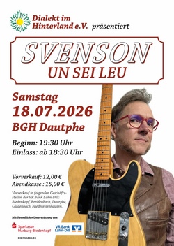 Backstage bei Svenson: Hinter den Kulissen bei einem Konzert