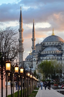 Besuch in der Moschee 